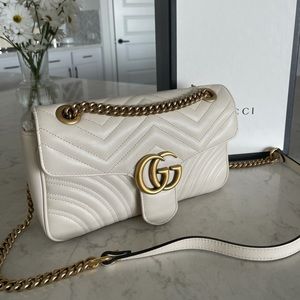 GG Marmont small matelassé shoulder bag